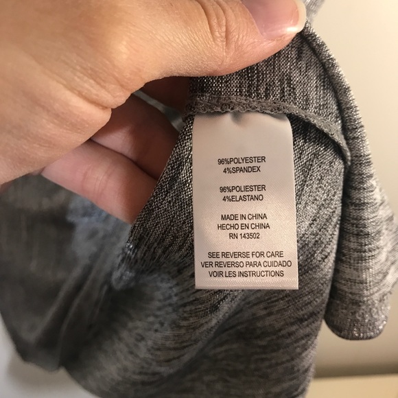 Finn & Grace Shiny Metallic Crewneck Top - Picture 6 of 7